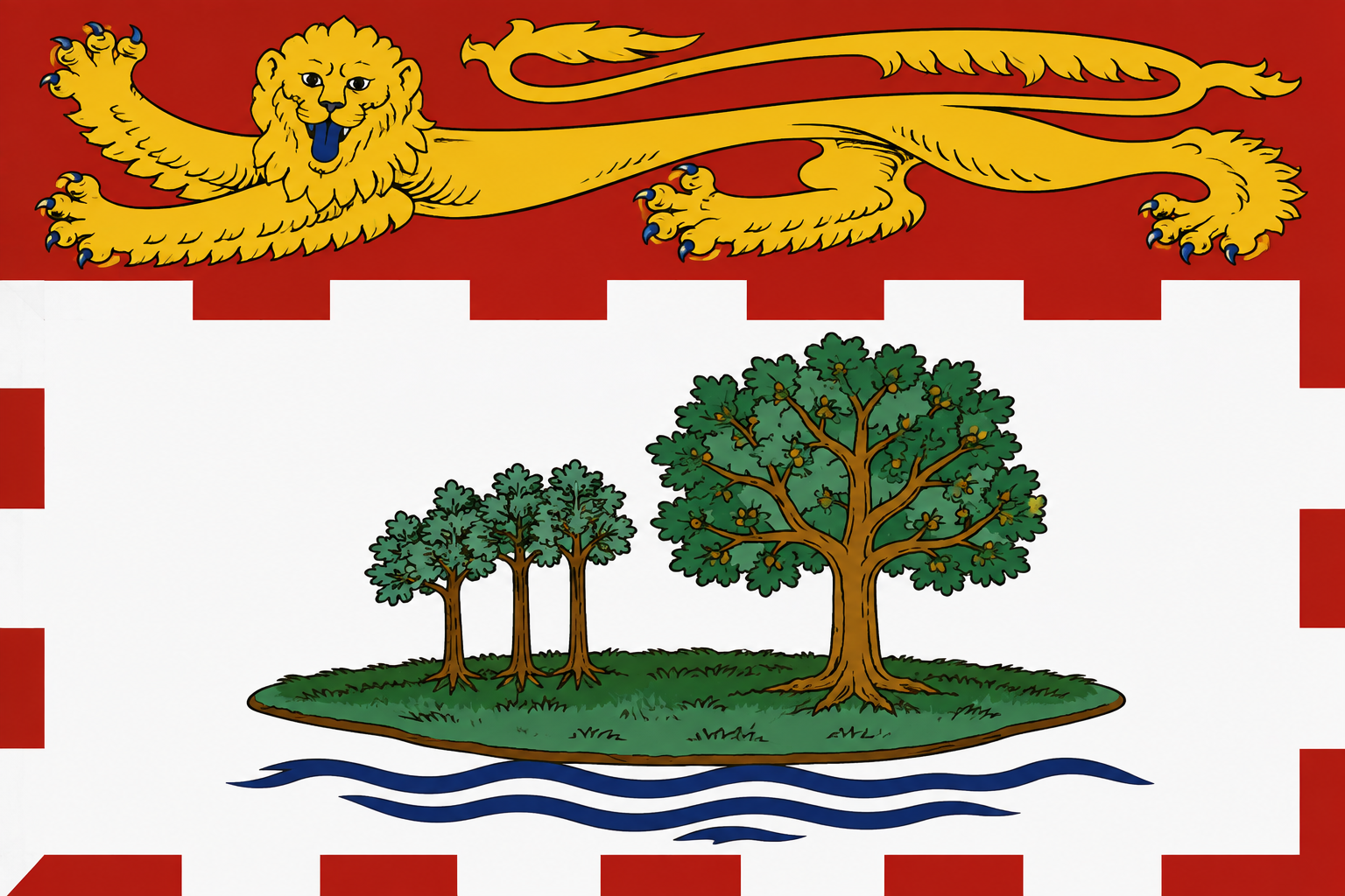 Prince Edward Island flag