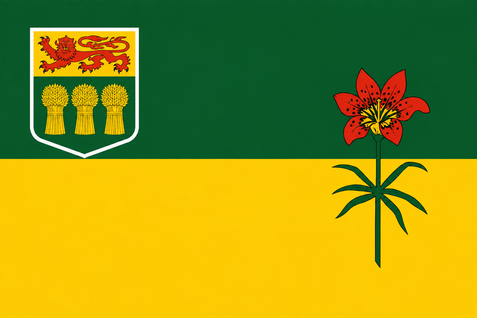 Saskatchewan flag